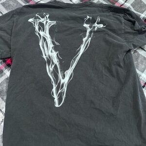 Pop Smoke x Vlone Faith Black T-Shir